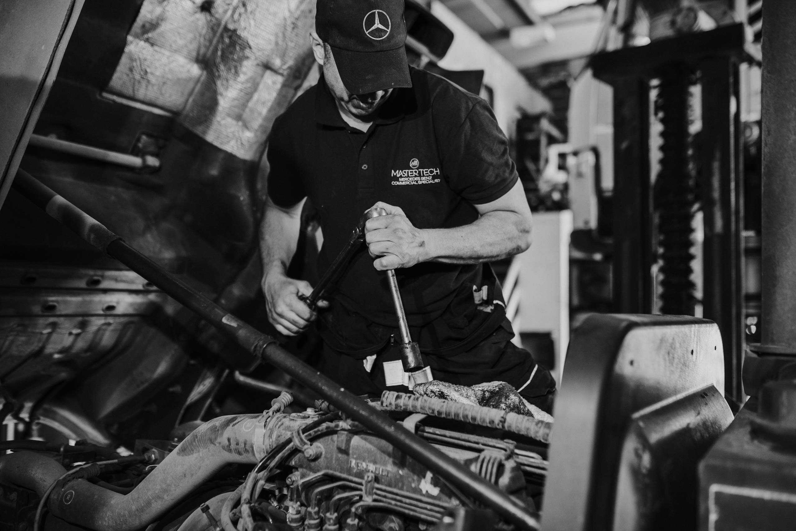 Servicing, maintaining and repairing HGVs Master Tech
